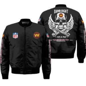 Washington Commanders Fans Gift Bomber Jacket, All Over Print Bomber Jacket For Sport Fan NFL136072425209