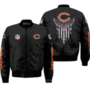 Chicago Bears Fans Gift Bomber Jacket, All Over Print Bomber Jacket For Sport Fan NFL136072425215