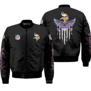 Minnesota Vikings Fans Gift Bomber Jacket, All Over Print Bomber Jacket For Sport Fan NFL136072425234
