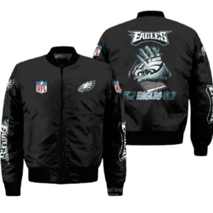 Philadelphia Eagles Fans Gift Bomber Jacket, All Over Print Bomber Jacket For Sport Fan NFL136072425273