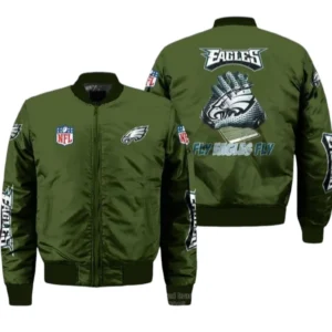 Philadelphia Eagles Fans Gift Bomber Jacket, All Over Print Bomber Jacket For Sport Fan NFL136072425399
