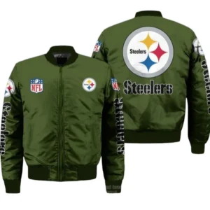 Pittsburgh Steelers Fans Gift Bomber Jacket, All Over Print Bomber Jacket For Sport Fan NFL136072425400