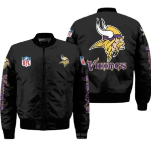 Minnesota Vikings Fans Gift Bomber Jacket, All Over Print Bomber Jacket For Sport Fan NFL136072425411