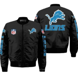 Detroit Lions Fans Gift Bomber Jacket, All Over Print Bomber Jacket For Sport Fan NFL136072425431