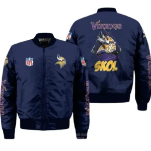 Minnesota Vikings Fans Gift Bomber Jacket, All Over Print Bomber Jacket For Sport Fan NFL136072425436