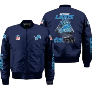 Detroit Lions Fans Gift Bomber Jacket, All Over Print Bomber Jacket For Sport Fan NFL136072425455