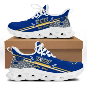 St. Louis Blues Fans Gift Max Soul Shoes, All Over Print Max Soul Shoes For Sport Fan, Custom Name NHL109080125448