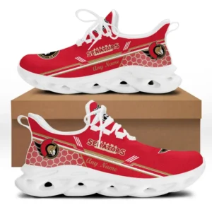 Ottawa Senators Fans Gift Max Soul Shoes, All Over Print Max Soul Shoes For Sport Fan, Custom Name NHL109080125493