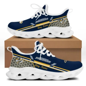 Nashville Predators Fans Gift Max Soul Shoes, All Over Print Max Soul Shoes For Sport Fan, Custom Name NHL109080125496