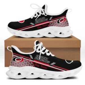 Carolina Hurricanes Fans Gift Max Soul Shoes, All Over Print Max Soul Shoes For Sport Fan, Custom Name NHL109080125503