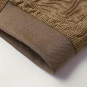 thickened corduroy jacket khaki 4
