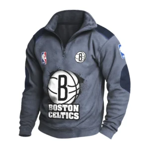 Sport Fan Stand-up Collar Sweatshirt For Sport Lover HVN1243BN081625 - Dark Gray