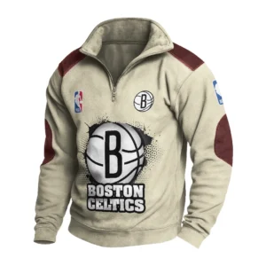Sport Fan Stand-up Collar Sweatshirt For Sport Lover HVN1243BN081625 - Off White