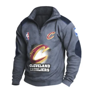 Sport Fan Stand-up Collar Sweatshirt For Sport Lover HVN1243CC081625 - Dark Gray