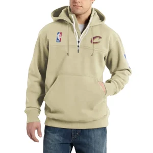 Sport Fan Casual Stand Up Collar Hoodie For Sport Lover HVN1243CC081625 - Off White