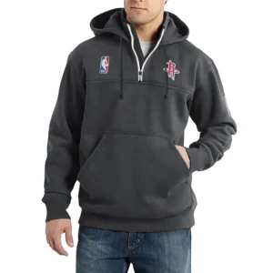 Sport Fan Casual Stand Up Collar Hoodie For Sport Lover HVN1243HR081625 - Dark Gray