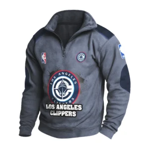 Sport Fan Stand-up Collar Sweatshirt For Sport Lover HVN1243LAC081625 - Dark Gray