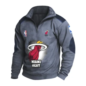 Sport Fan Stand-up Collar Sweatshirt For Sport Lover HVN1243MH081625 - Dark Gray