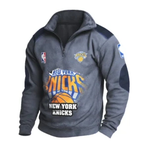 Sport Fan Stand-up Collar Sweatshirt For Sport Lover HVN1243NYK081625 - Dark Gray