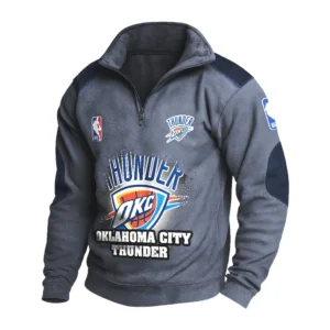 Sport Fan Stand-up Collar Sweatshirt For Sport Lover HVN1243OCT081625 - Dark Gray