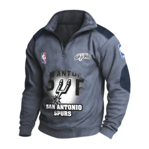 Sport Fan Stand-up Collar Sweatshirt For Sport Lover HVN1243SAS081625 - Dark Gray