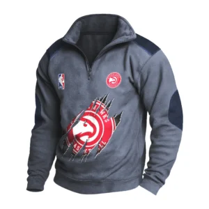Sport Fan Stand-up Collar Sweatshirt For Sport Lover HVN1244AH082025 - Dark Gray