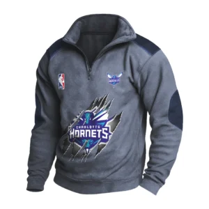 Sport Fan Stand-up Collar Sweatshirt For Sport Lover HVN1244CH082025 - Dark Gray
