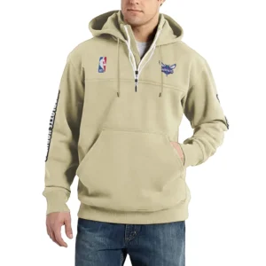 Sport Fan Casual Stand Up Collar Hoodie For Sport Lover HVN1244CH082025 - Off White