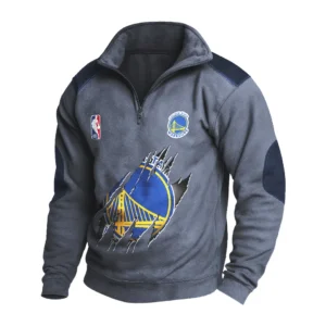 Sport Fan Stand-up Collar Sweatshirt For Sport Lover HVN1244GSW082025 - Dark Gray