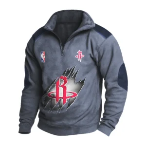 Sport Fan Stand-up Collar Sweatshirt For Sport Lover HVN1244HR082025 - Dark Gray