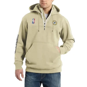 Sport Fan Casual Stand Up Collar Hoodie For Sport Lover HVN1244IP082025 - Off White