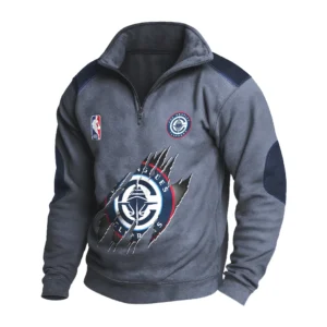Sport Fan Stand-up Collar Sweatshirt For Sport Lover HVN1244LAC082025 - Dark Gray
