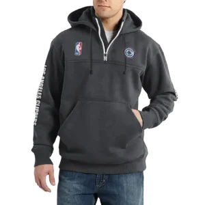 Sport Fan Casual Stand Up Collar Hoodie For Sport Lover HVN1244LAC082025 - Dark Gray