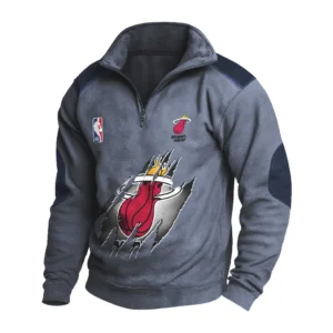 Sport Fan Stand-up Collar Sweatshirt For Sport Lover HVN1244MH082025 - Dark Gray