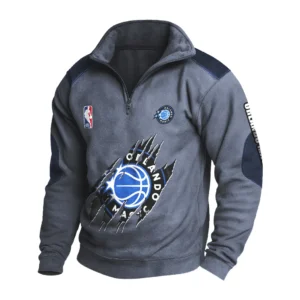 Sport Fan Stand-up Collar Sweatshirt For Sport Lover HVN1244OM082025 - Dark Gray