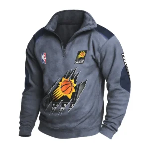 Sport Fan Stand-up Collar Sweatshirt For Sport Lover HVN1244PS082025 - Dark Gray