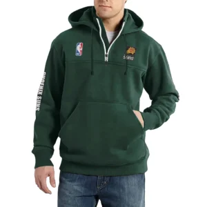 Sport Fan Casual Stand Up Collar Hoodie For Sport Lover HVN1244PS082025 - Dark Green