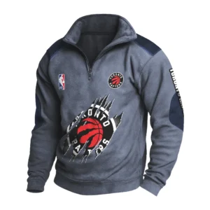 Sport Fan Stand-up Collar Sweatshirt For Sport Lover HVN1244TR082025 - Dark Gray