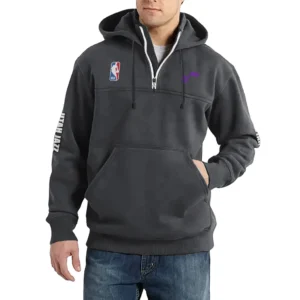 Sport Fan Casual Stand Up Collar Hoodie For Sport Lover HVN1244UJ082025 - Dark Gray