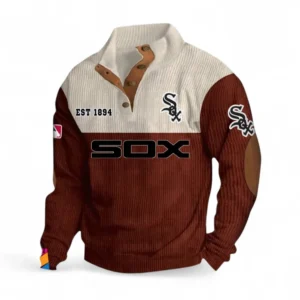 Baseball Fans Gift Men's Stand Up Collar Base Shirt, All Over Print Men's Mock Neck Base Layer For Sport Fan MLB145080525000-Dark Red