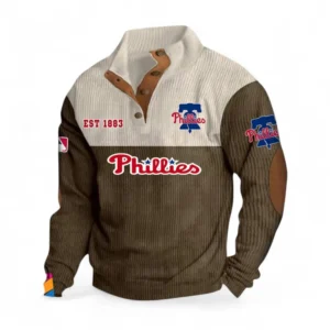 Baseball Fans Gift Men's Stand Up Collar Base Shirt, All Over Print Men's Mock Neck Base Layer For Sport Fan MLB145080525002-Brown