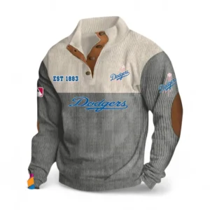 Baseball Fans Gift Men's Stand Up Collar Base Shirt, All Over Print Men's Mock Neck Base Layer For Sport Fan MLB145080525003-Gray
