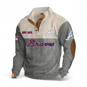 Baseball Fans Gift Men's Stand Up Collar Base Shirt, All Over Print Men's Mock Neck Base Layer For Sport Fan MLB145080525006-Gray