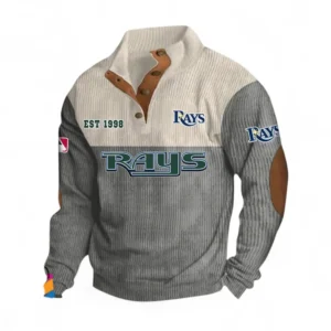 Baseball Fans Gift Men's Stand Up Collar Base Shirt, All Over Print Men's Mock Neck Base Layer For Sport Fan MLB145080525014-Gray