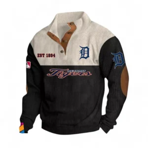 Baseball Fans Gift Men's Stand Up Collar Base Shirt, All Over Print Men's Mock Neck Base Layer For Sport Fan MLB145080525015-Black