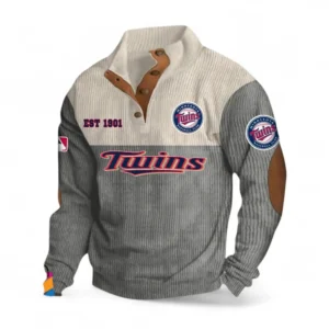 Baseball Fans Gift Men's Stand Up Collar Base Shirt, All Over Print Men's Mock Neck Base Layer For Sport Fan MLB145080525016-Gray