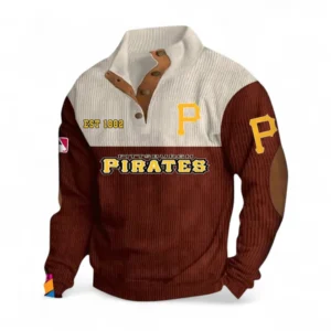 Baseball Fans Gift Men's Stand Up Collar Base Shirt, All Over Print Men's Mock Neck Base Layer For Sport Fan MLB145080525017-Dark Red