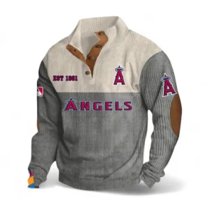 Baseball Fans Gift Men's Stand Up Collar Base Shirt, All Over Print Men's Mock Neck Base Layer For Sport Fan MLB145080525019-Gray