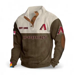 Baseball Fans Gift Men's Stand Up Collar Base Shirt, All Over Print Men's Mock Neck Base Layer For Sport Fan MLB145080525020-Brown