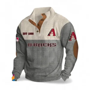 Baseball Fans Gift Men's Stand Up Collar Base Shirt, All Over Print Men's Mock Neck Base Layer For Sport Fan MLB145080525020-Gray